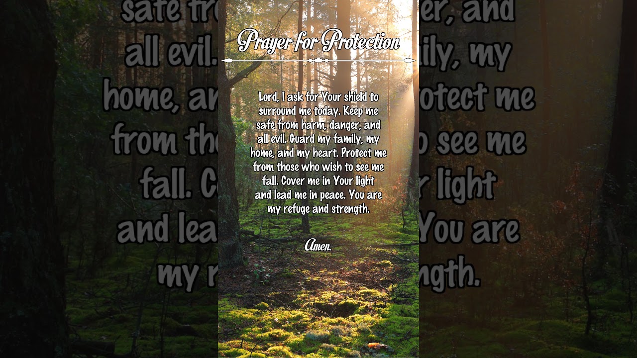 Prayer for Protection