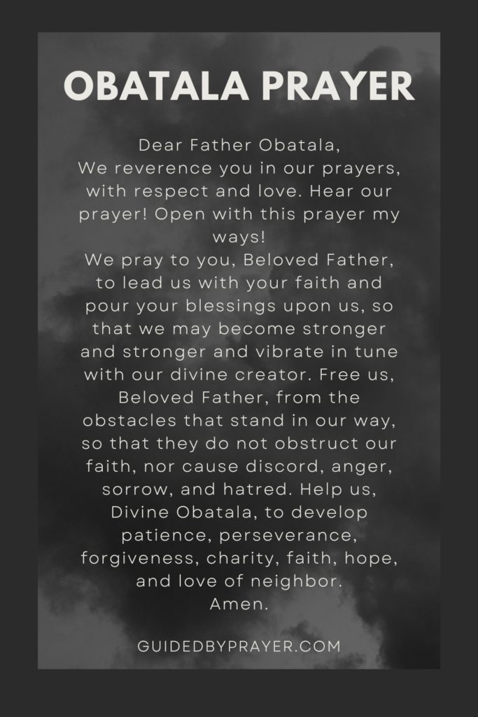 Obatala Prayer