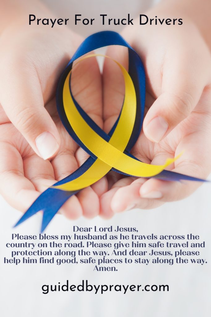 Prayer For Truck Drivers