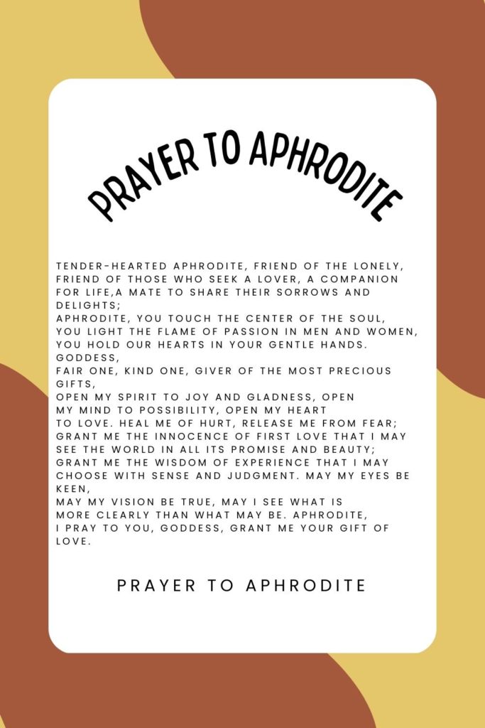 Prayer To Aphrodite