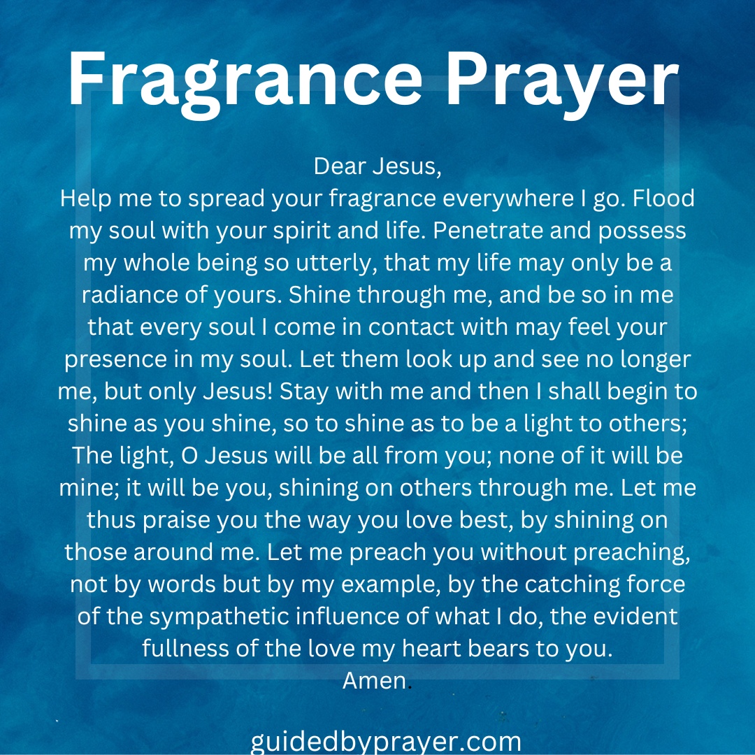 Fragrance Prayer – Guided by Prayer