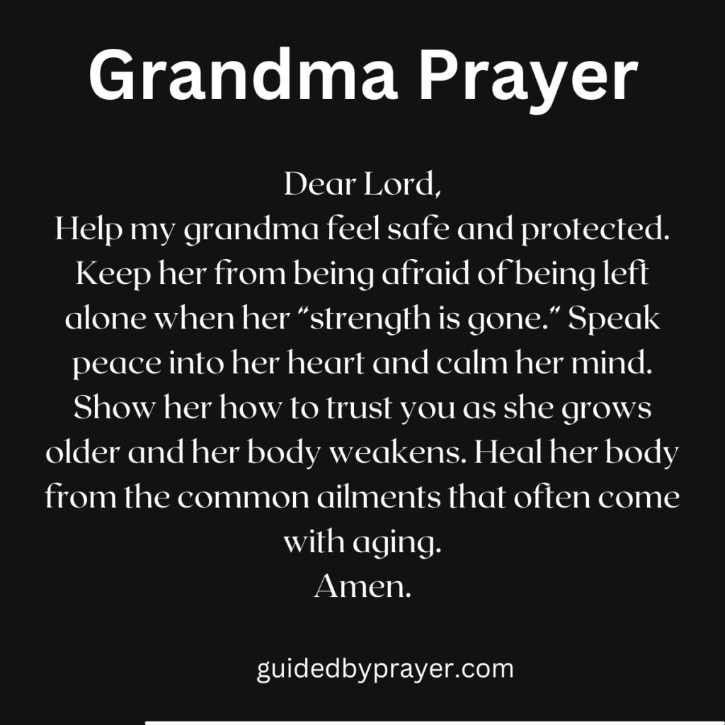 Grandma Prayer