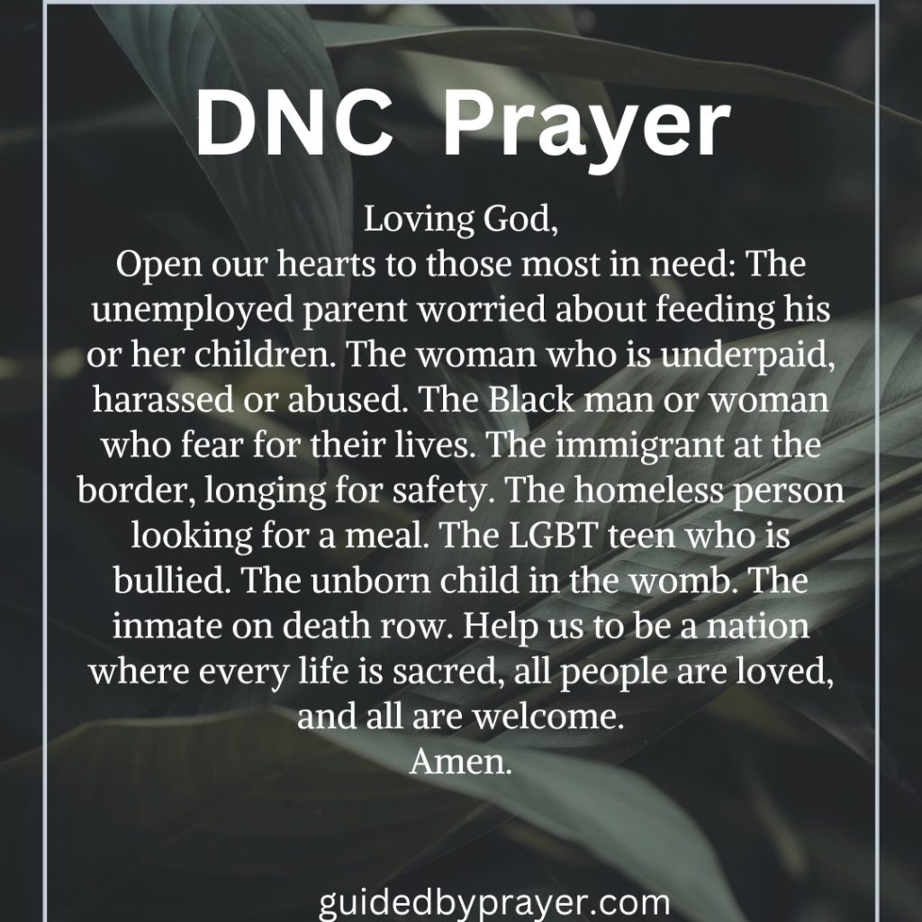 DNC  Prayer