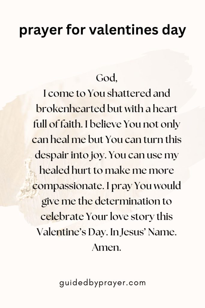 prayer for valentines day